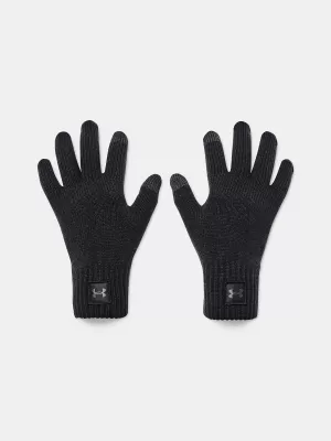 Pánske rukavice UNDER ARMOUR HALFTIME GLOVES 1373157-001 ČIERNA