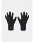 Pánske rukavice UNDER ARMOUR HALFTIME GLOVES 1373157-001 ČIERNA