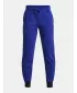 Chlapčenské tepláky UNDER ARMOUR RIVAL FLEECE SCRIPT JGRS 1379789-400 MODRÁ