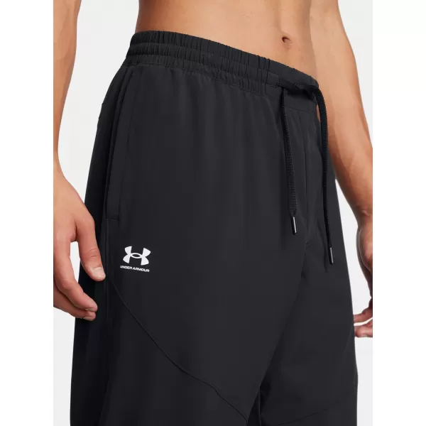  Pánske tepláky UNDER ARMOUR VIBE WOVEN JOGGER 1386557-001 ČIERNA 
