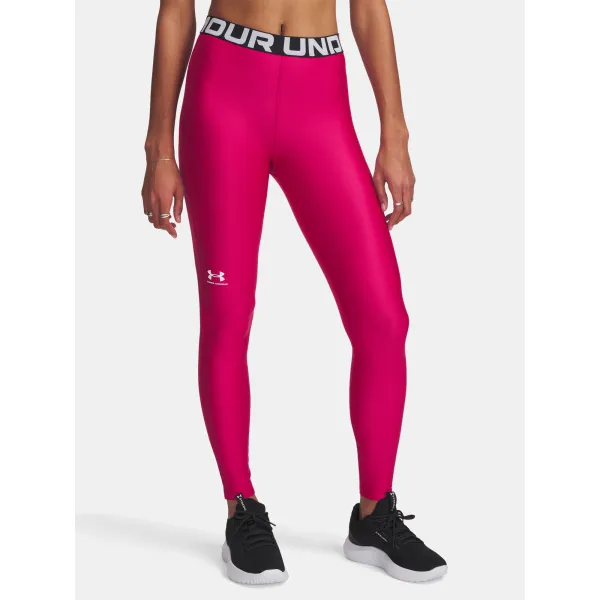  Dámske legíny UNDER ARMOUR HG LEGGING 1383559-681 RUŽOVÁ 