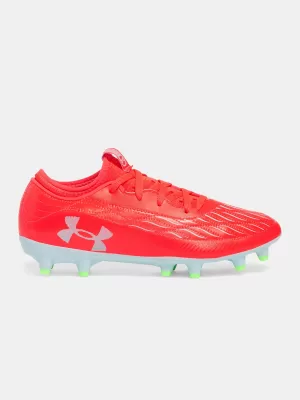 Chlapčenské kopačky UNDER ARMOUR MAGNETICO SELECT 4 JR FG 3027698-862 ČERVENÁ