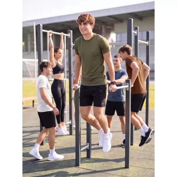  Pánske funkčné tričko ALTISPORT NoPrint NP/ALM421 VOJENSKÉ 