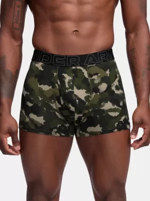 Pánske boxerky UNDER ARMOUR M PERF COTTON NOV 3IN 1383892-391 ZELENÁ
