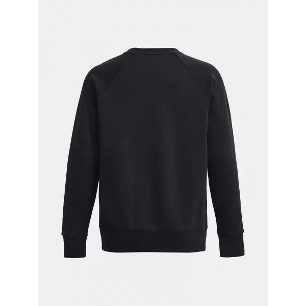  Dámska mikina UNDER ARMOUR RIVAL FLEECE CREW 1379508-001 ČIERNA 