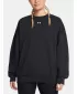Dámska mikina UNDER ARMOUR RIVAL FLEECE OS CREW ČIERNA