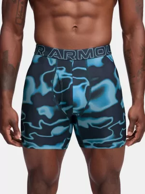 Pánske boxerky UNDER ARMOUR M PERF TECH MESH NOV 6IN (3KS) 1383885-494 MODRÁ