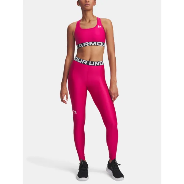  Dámske legíny UNDER ARMOUR HG LEGGING 1383559-681 RUŽOVÁ 