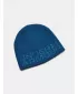 Chlapčenská čiapka UNDER ARMOUR REVERSIBLE HALFTIME BEANIE 1379999-426 MODRÁ