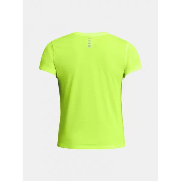  Dámske tričko UNDER ARMOUR LAUNCH SHORTSLEEVE 1382434-731 ZELENÁ 