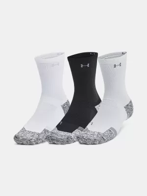 Ponožky UNDER ARMOUR UNISEX AD PRO MID (3 PÁRY) 1387048-001 ČIERNA