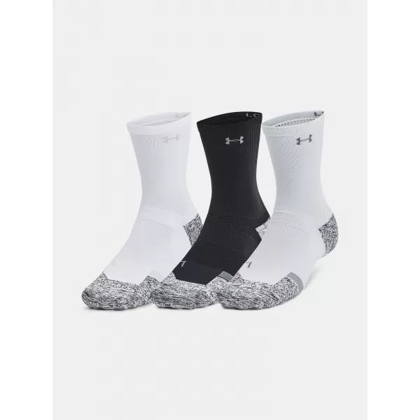 Ponožky UNDER ARMOUR UNISEX AD PRO MID (3 PÁRY) 1387048-001 ČIERNA 