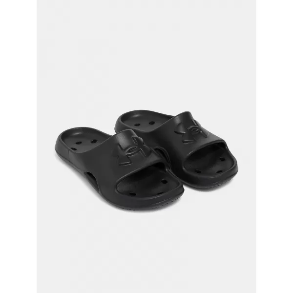  Chlapčenské papuče UNDER ARMOUR B LOCKER V SL 3028732-001 ČIERNA 