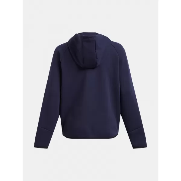  Dámska mikina UNDER ARMOUR UNSTOPPABLE FLEECE FZ 1379842-410 MODRÁ 