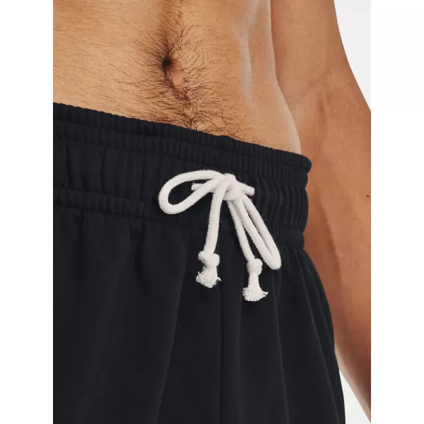 Pánske šortky UNDER ARMOUR RIVAL TERRY 6IN SHORT 1382427-001 ČIERNA 