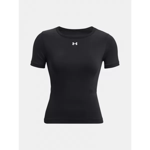  Dámske tričko UNDER ARMOUR TRAIN SEAMLESS SS 1379149-001 ČIERNA 