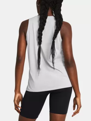 Dámske tielko UNDER ARMOUR TECH TANK TWIST 1383656-014 SIVÁ