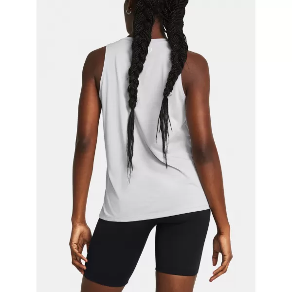  Dámske tielko UNDER ARMOUR TECH TANK TWIST 1383656-014 SIVÁ 