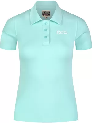Dámska polokošeľa NORDBLANC EVERMORE NBSLT8174 ZELENÁ