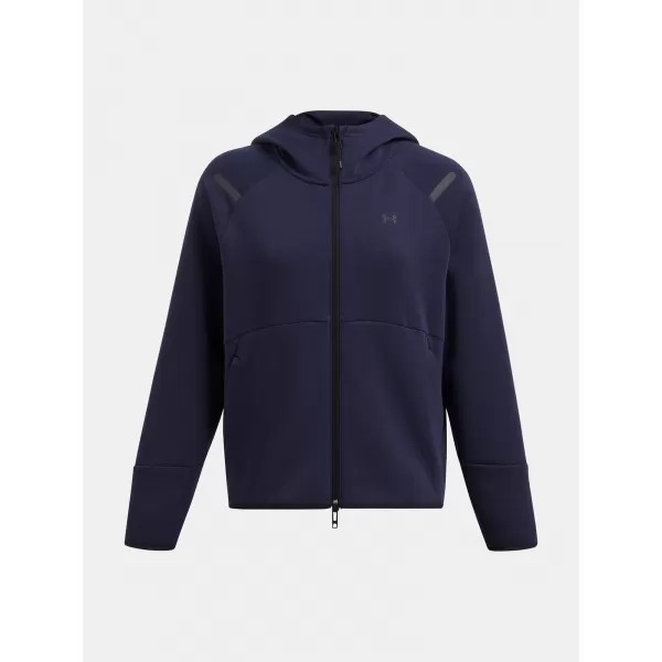  Dámska mikina UNDER ARMOUR UNSTOPPABLE FLEECE FZ 1379842-410 MODRÁ 