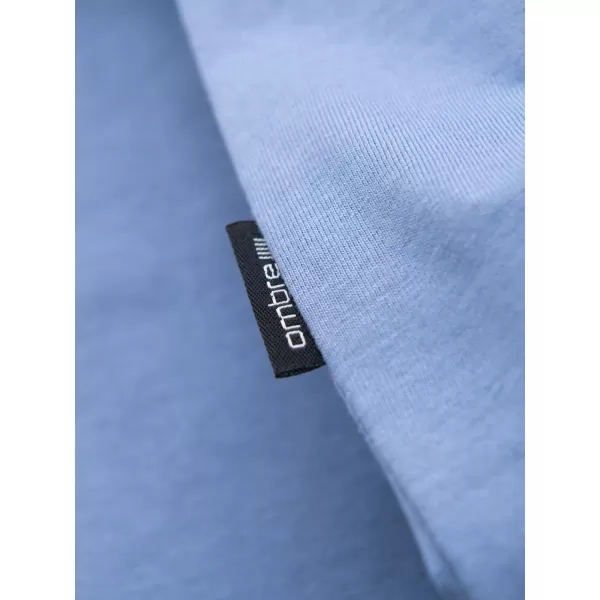  Tričko OMBRE OM-TSBS-0237 MODRÝ 