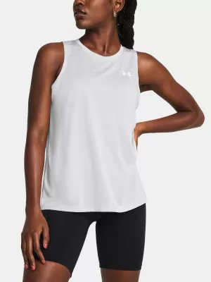 Dámske tielko UNDER ARMOUR TECH TANK TWIST 1383656-014 SIVÁ