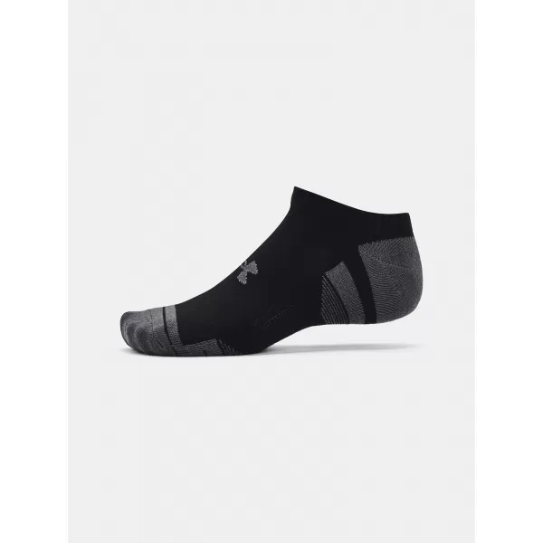  Ponožky UNDER ARMOUR PERFORMANCE COTTON NS (3 PÁRY) 1379526-001 ČIERNA 