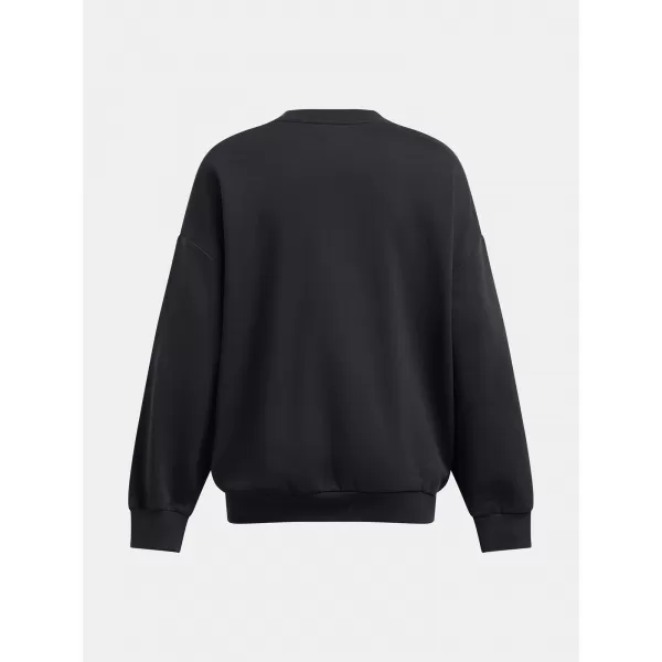  Dámska mikina UNDER ARMOUR RIVAL FLEECE OS CREW ČIERNA 