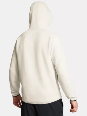 Pánska mikina UNDER ARMOUR UNSTOPPABLE FLC HD EU 1389350-110 BIELA