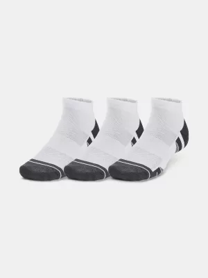 Ponožky UNDER ARMOUR PERFORMANCE TECH LOW (3 PÁRY) 1379504-100 BIELA