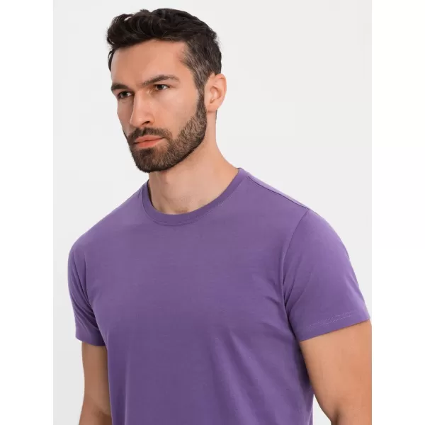  Pánske tričko OMBRE OM-TSBS-0236 FIALOVÁ 