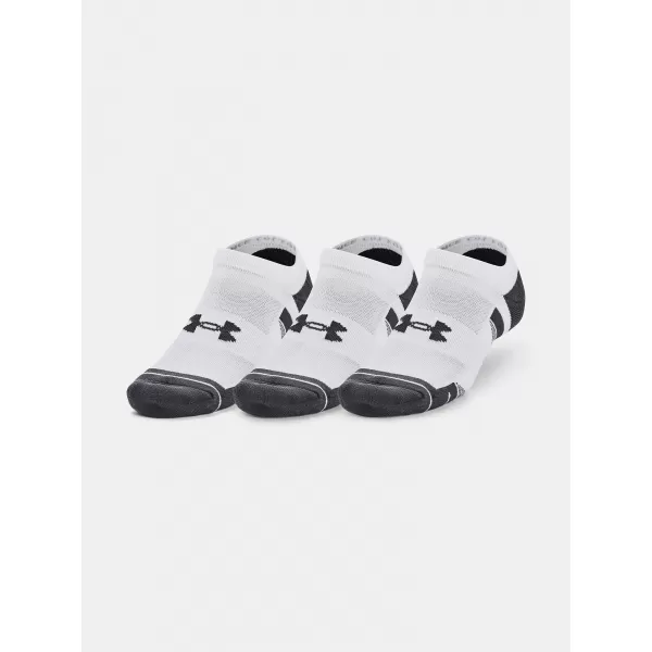  Ponožky UNDER ARMOUR PERFORMANCE COTTON NS (3 PÁRY) 1379526-100 BIELA 