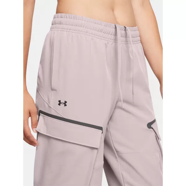  Dámske športové nohavice UNDER ARMOUR UNSTOPPABLE CARGO PANT 1386481-015 SIVÁ 