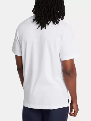 Pánske tričko UNDER ARMOUR ICON POLO 1386608-100 BIELA
