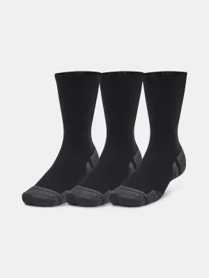 Ponožky UNDER ARMOUR PERFORMANCE TECH CREW (3 PÁRY) 1379512-001 ČIERNA