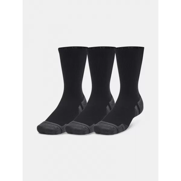  Ponožky UNDER ARMOUR PERFORMANCE TECH CREW (3 PÁRY) 1379512-001 ČIERNA 