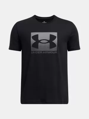 Chlapčenské tričko UNDER ARMOUR B BOXED SPORTS UPDATE SS 1388672-001 ČIERNA