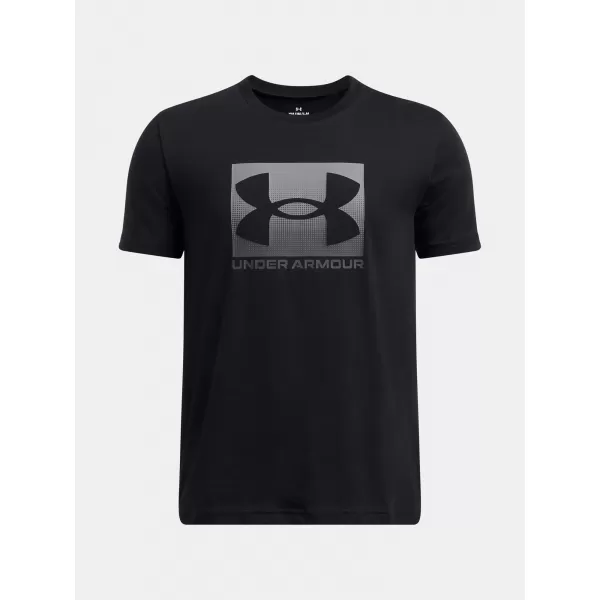  Chlapčenské tričko UNDER ARMOUR B BOXED SPORTS UPDATE SS 1388672-001 ČIERNA 