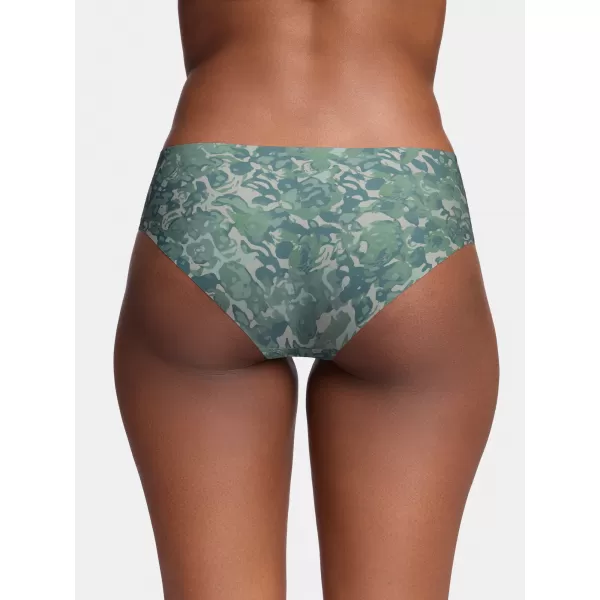  Dámske nohavičky UNDER ARMOUR PURE STRETCH NOV NS HIP (3KS) 1383896-348 ZELENÁ 