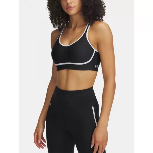  Dámska podprsenka UNDER ARMOUR INFINITY MID PIPED 1389826-001 ČIERNA 