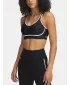 Dámska podprsenka UNDER ARMOUR INFINITY MID PIPED 1389826-001 ČIERNA