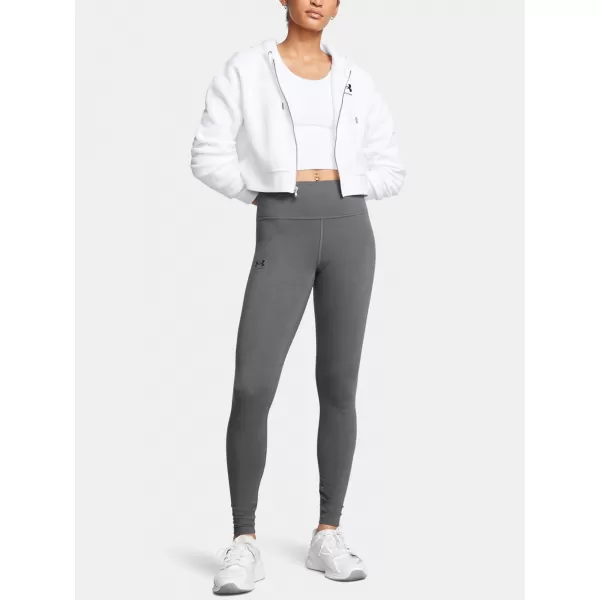  Dámske legíny UNDER ARMOUR RIVAL LEGGING 1386482-025 SIVÁ 