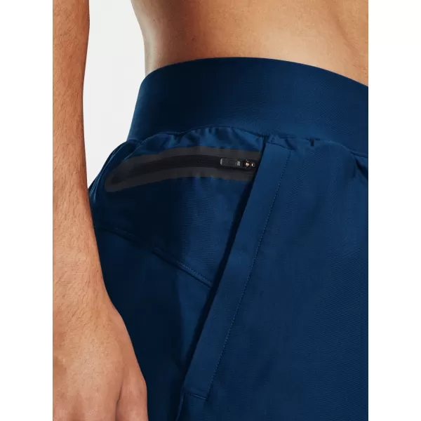  Pánske šortky UNDER ARMOUR UNSTOPPABLE HYBRID SHORTS 1373780-426 MODRÁ 