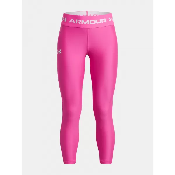  Dievčenské legíny UNDER ARMOUR ARMOUR ANKLE CROP 1373950-652 RUŽOVÁ 