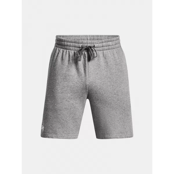  Pánske šortky UNDER ARMOUR RIVAL FLEECE SHORTS 1379779-025 SIVÁ 