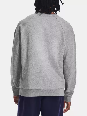 Pánska mikina UNDER ARMOUR RIVAL FLEECE CREW 1379755-025 SIVÁ