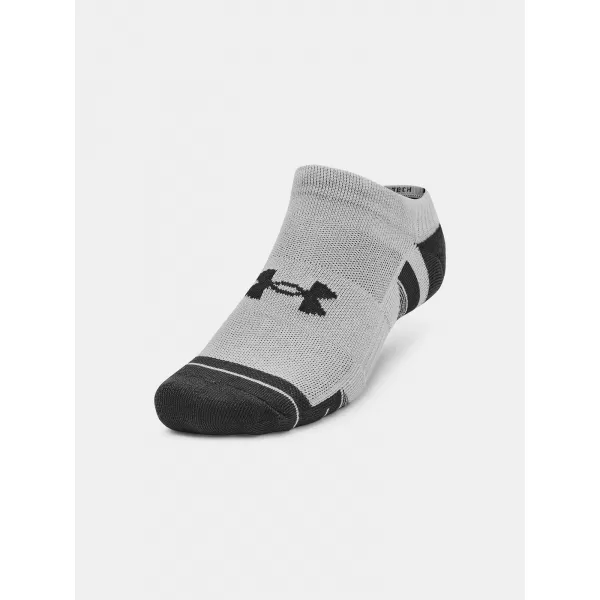  Ponožky UNDER ARMOUR PERFORMANCE TECH NS (3 PÁRY) 1379503-011 SIVÁ 