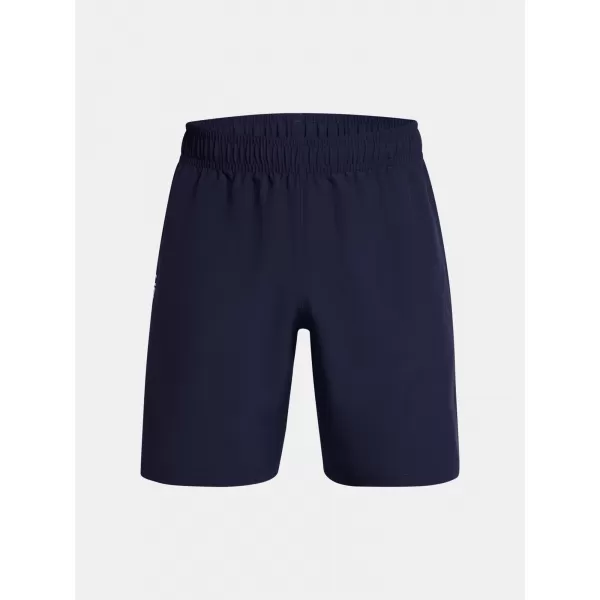  Pánske šortky UNDER ARMOUR WOVEN WDMK SHORTS 1383356-410 MODRÁ 