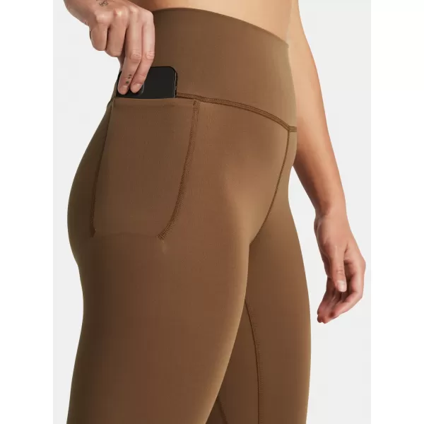  Dámske legíny UNDER ARMOUR MERIDIAN ANKLE LEG 1382525-253 HNEDÁ 