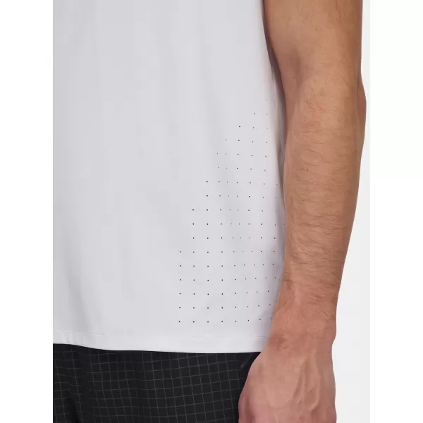  Pánske tričko UNDER ARMOUR LAUNCH ELITE SHORTSLEEVE 1389802-100 BIELA 